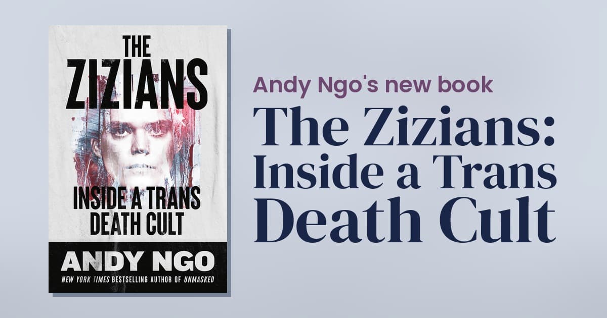 The cover of Andy Ngo's book The Zizians: Inside a Trans Death Cult